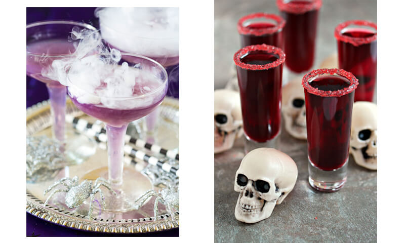 Drink Up! Witches Brew and Blood Shots